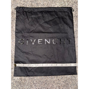 Givenchy Black White One Size Dust Bag Storage Pouch​